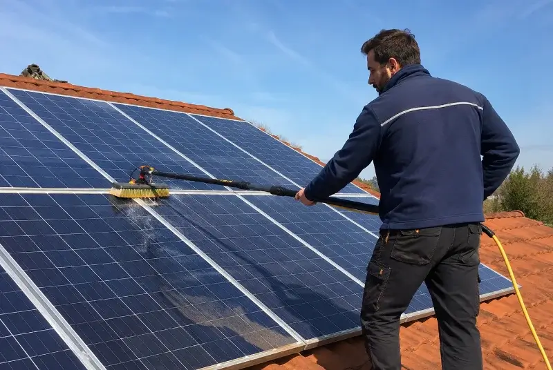 Nettoyage et entretien de panneaux solaires à Saint-Laurent-de-Carnols